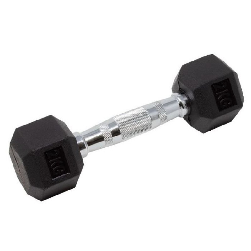 2kg Hex Dumbell (Pair)
